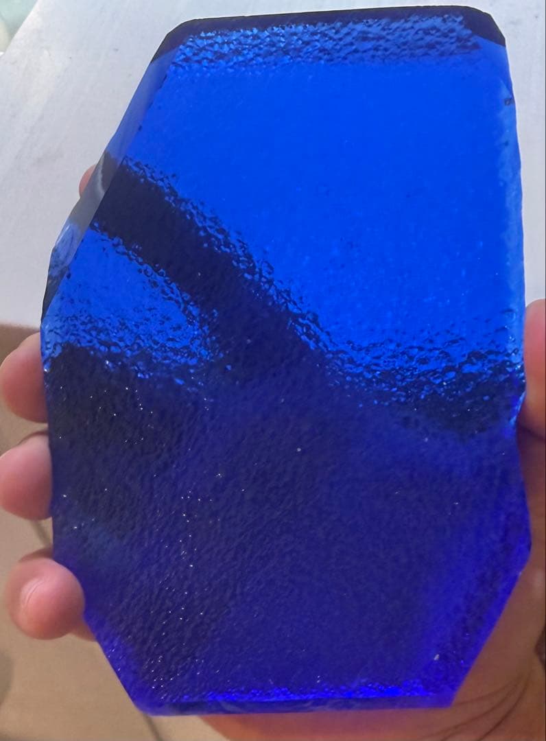 シベリアンブルークォーツ　インゴット1kg