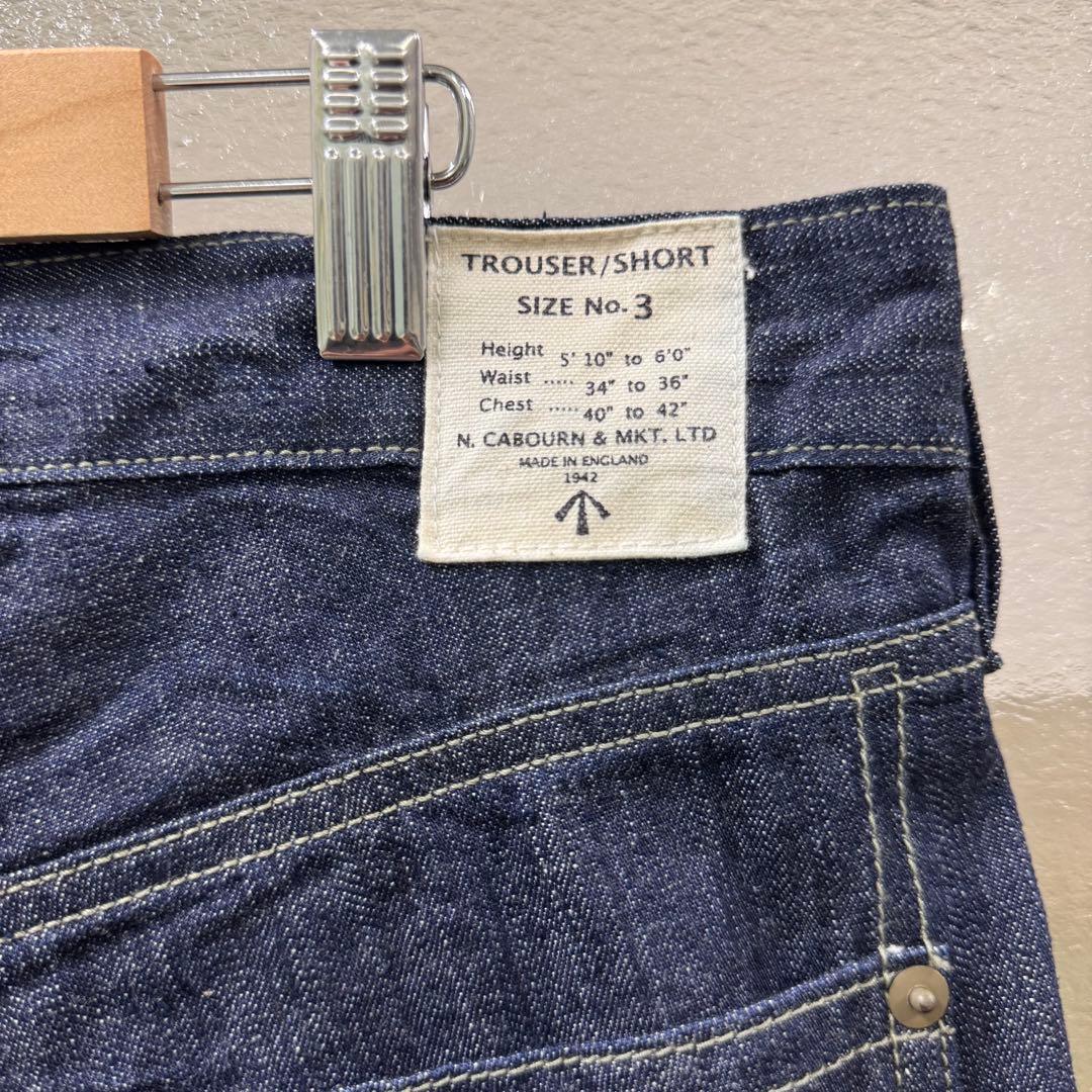 Nigel Cabourn AUTHENTIC 5ポケットセルビッチジーンズ34 - メルカリ