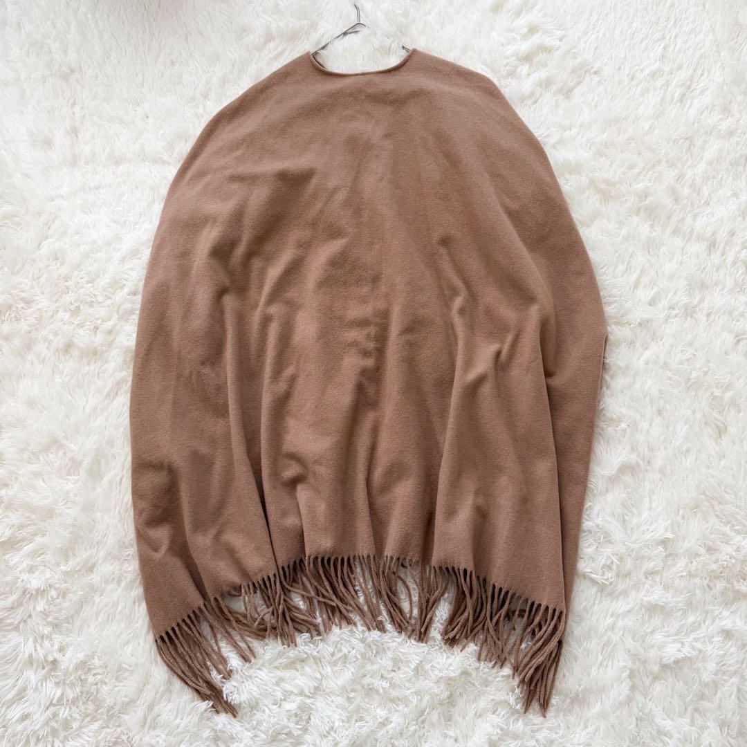 MUSE de Deuxieme Classe カシミヤ 大判ストール キャメル