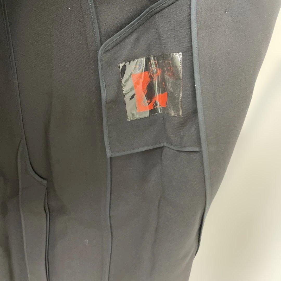 【新品未使用品】ディーゼルブラックゴールド　チェスターコート　銀ボタン