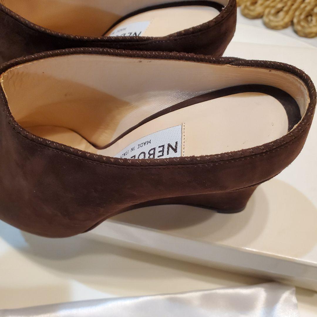 ネブローニ ミュール 定価74800円 ブーツ マディソンブルー - メルカリ