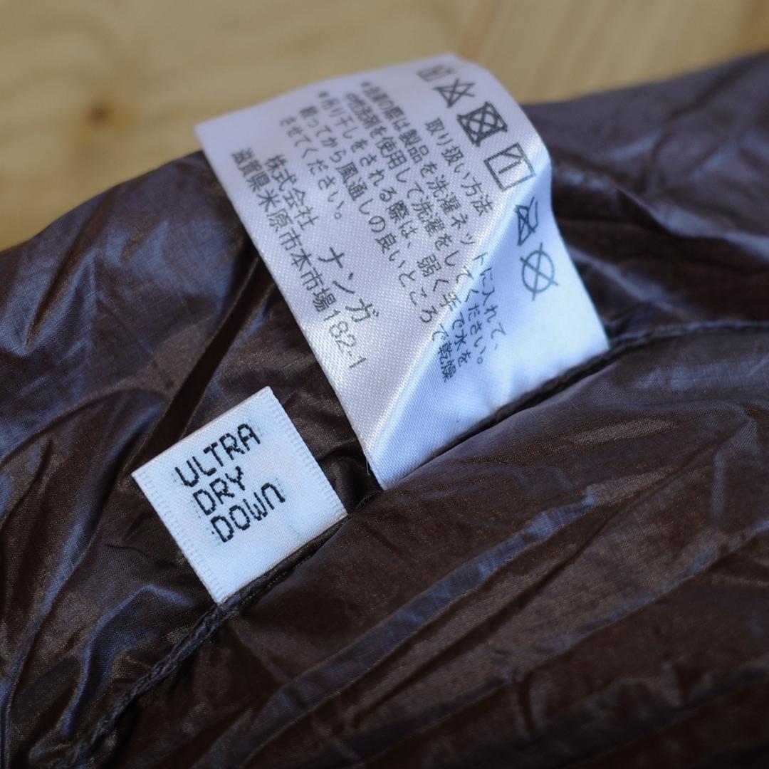 NANGA UDD BAG 300HD 770FP 超撥水加工ダウン