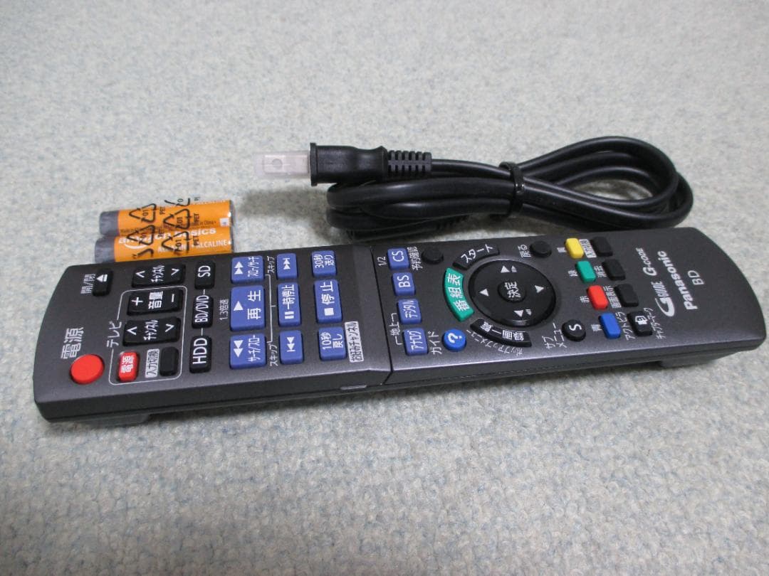 Panasonic 750GB 2チューナーBDレコーダーDMR-BWT1000