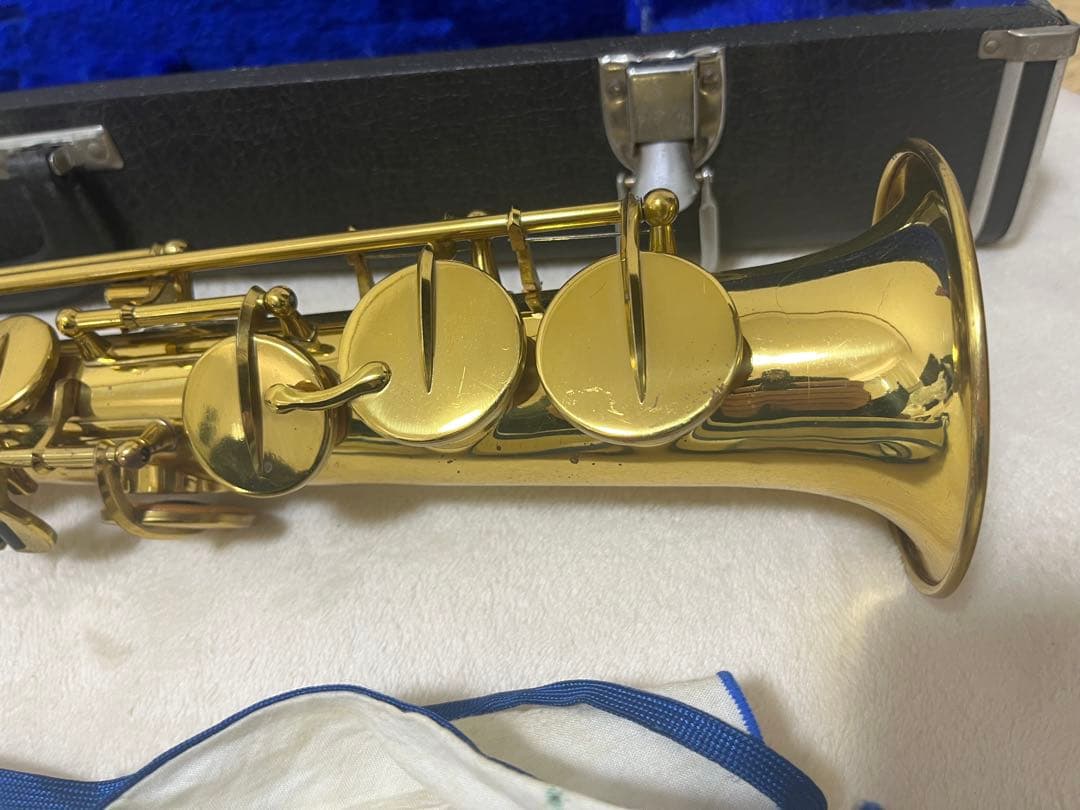 【値引依頼可】ソプラノサックス 本体 マウスピース リード スワブ