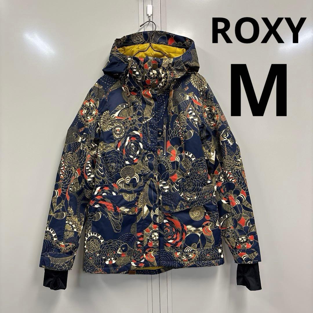 ROXY 花柄 珍しい和柄 スノーボードウェア M - メルカリ