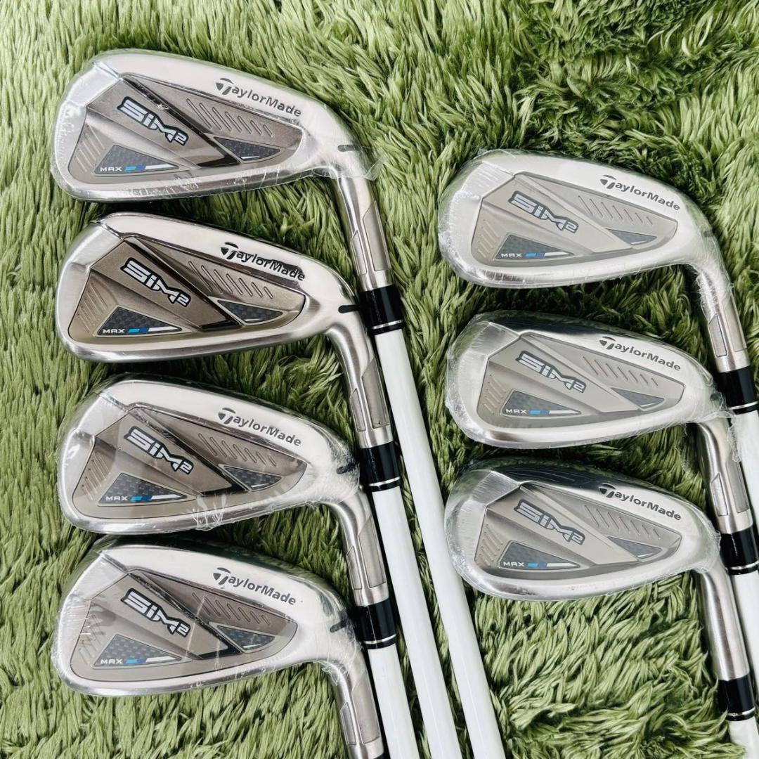 テーラーメイド シム2マックス アイアン7本セット レディースゴルフ ほぼ新品