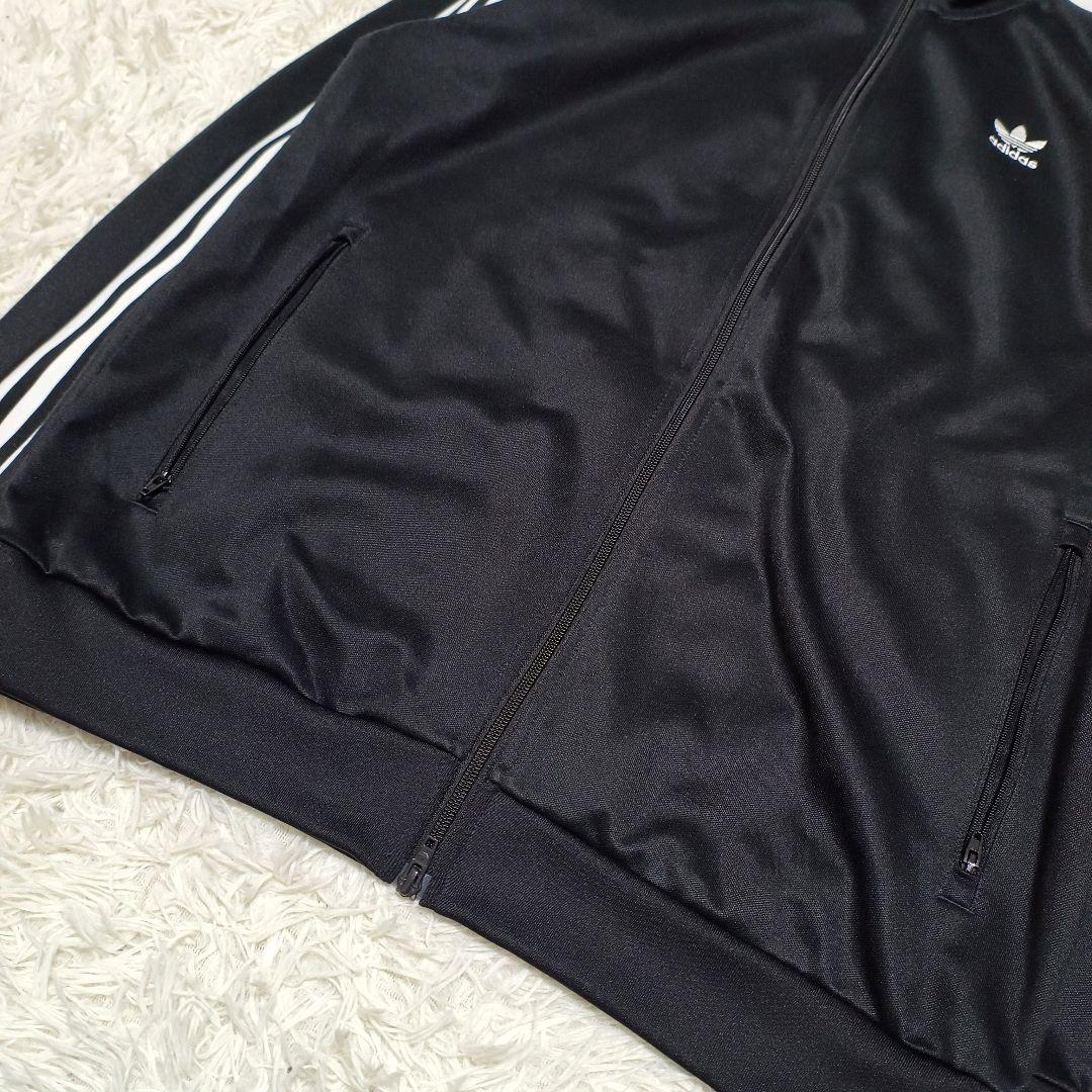 adidas トラックジャケット ベッケンバウアー ブラック 大きいサイズ