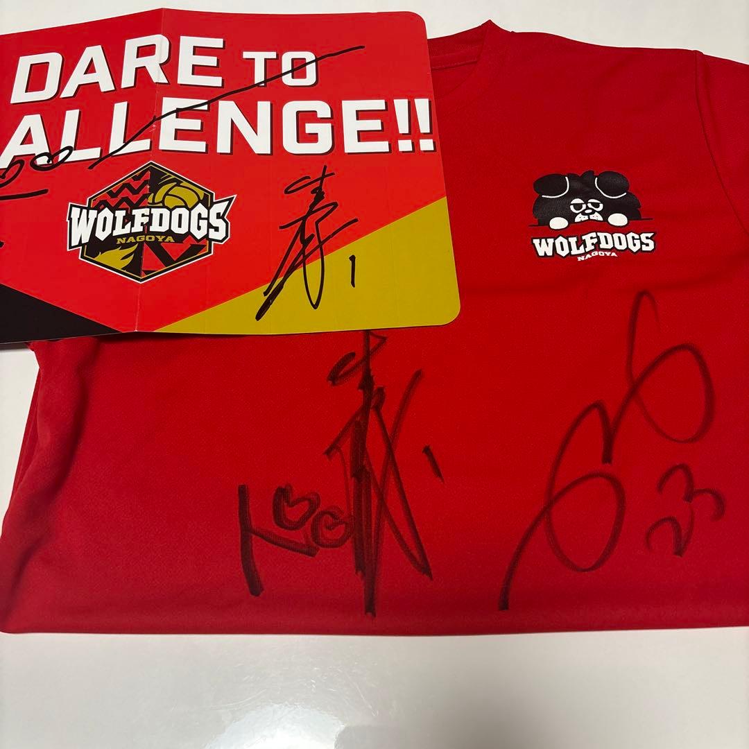 ウルフドッグス名古屋 サイン - メルカリ