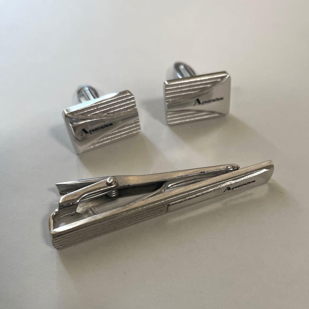 Aquascutum アクアスキュータム ネクタイピン カフス セット - メルカリ