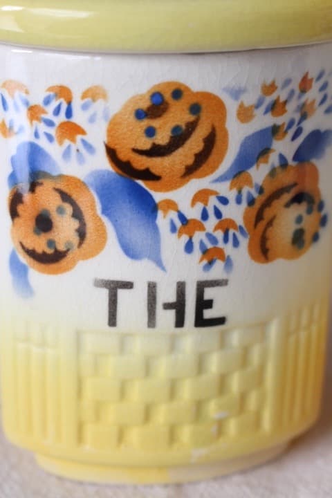 フランスアンティーク キャニスター3点