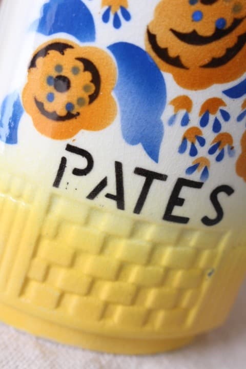 フランスアンティーク キャニスター3点