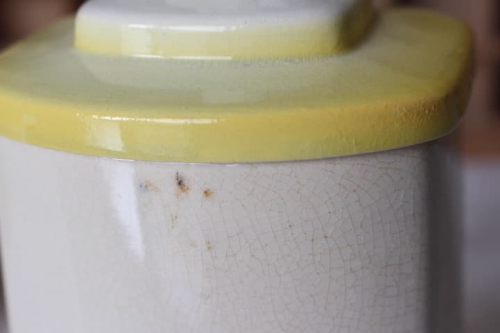 フランスアンティーク キャニスター3点