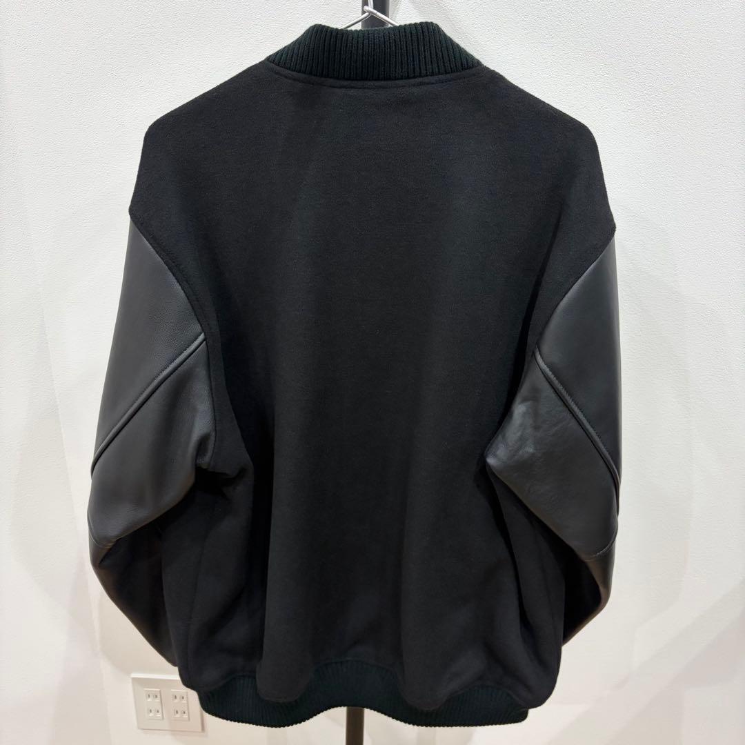 URBAN RESEARCH レザースタジャン ブラック L オンライン ストア