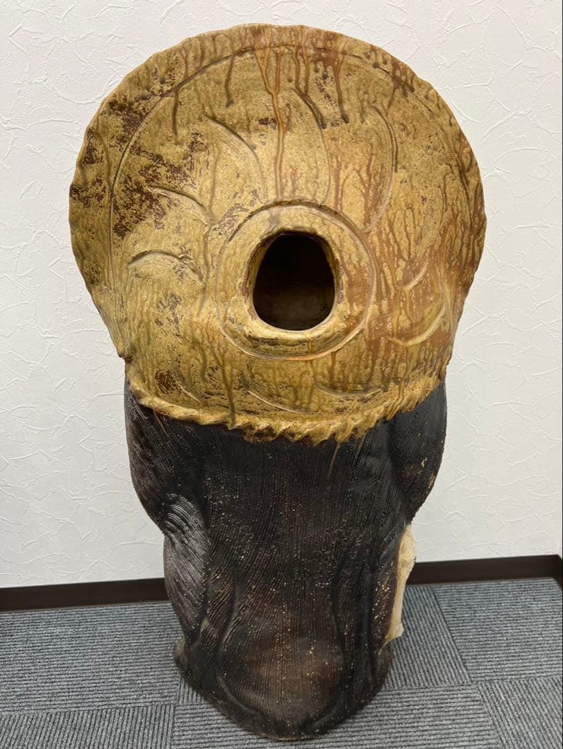 信楽焼 たぬき置物 特大サイズ 陶器製 縁起物 滋賀 工芸品 インテリア