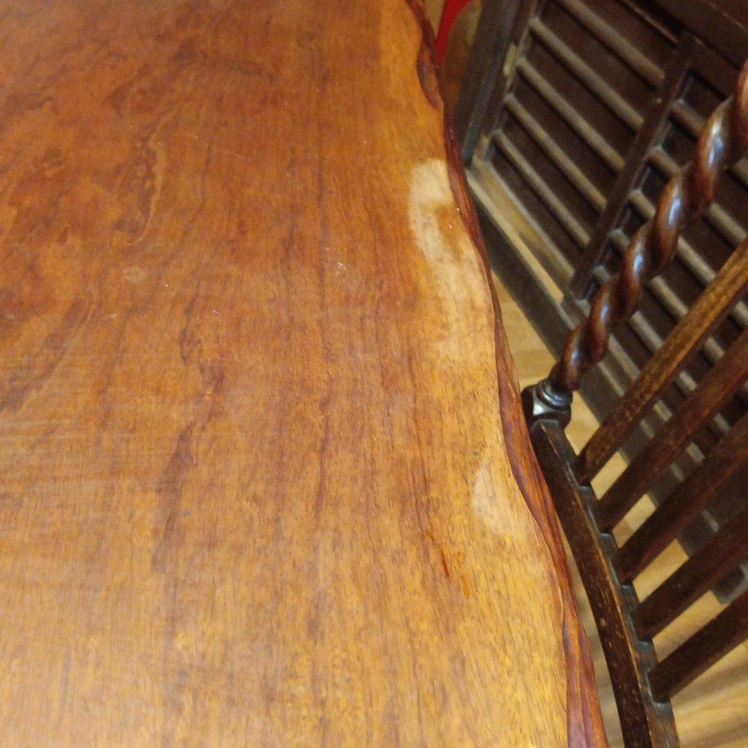 一枚板　天然無垢材使用　無垢板