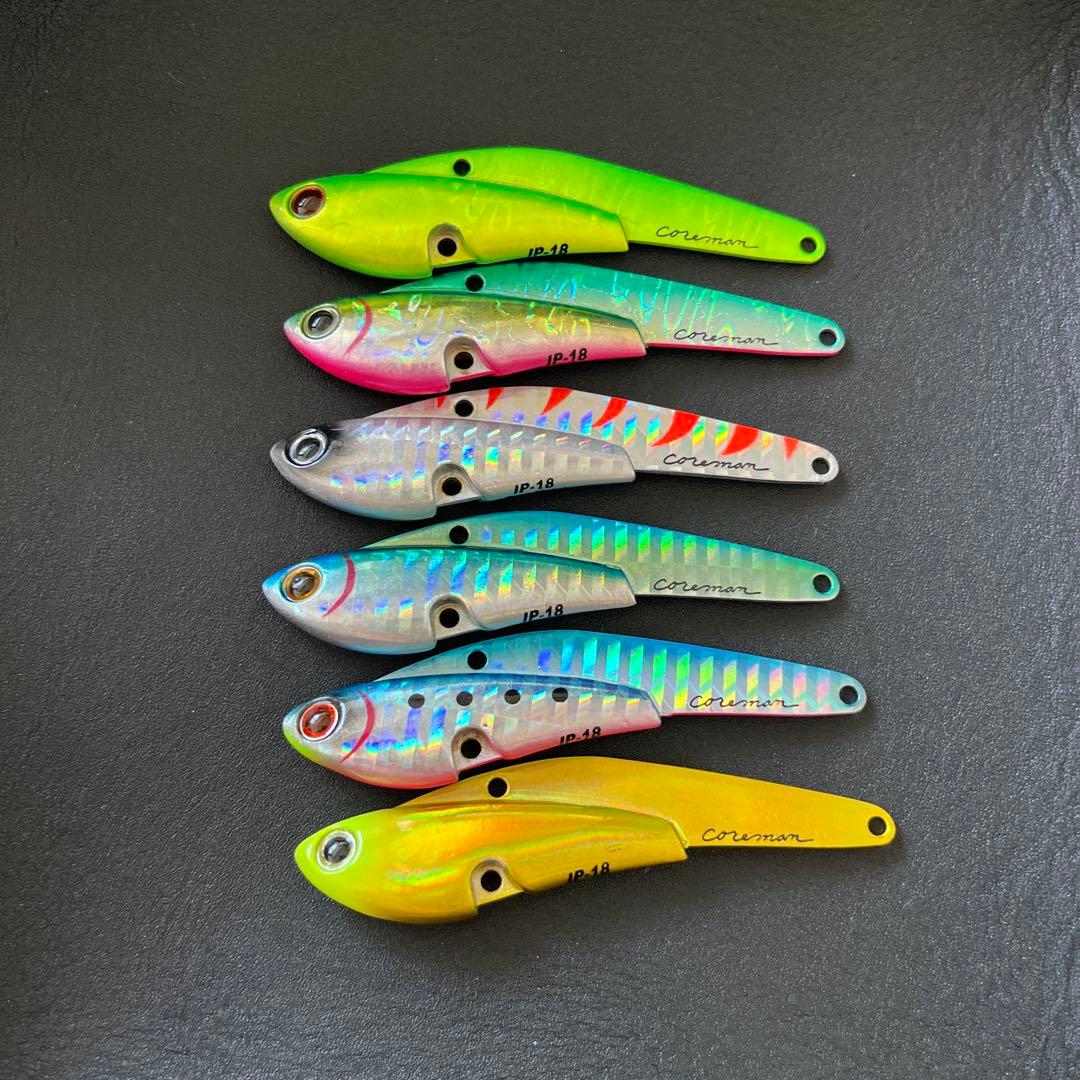 ル*ン様 コアマン IP-18 バイブレーションルアー6個セット - メルカリ