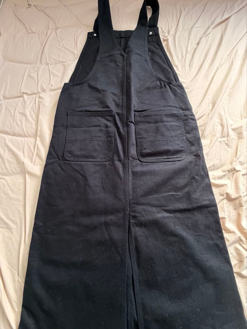 Carhartt ブラック オーバーオール