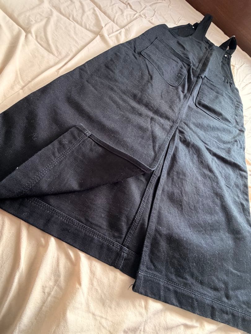 Carhartt ブラック オーバーオール