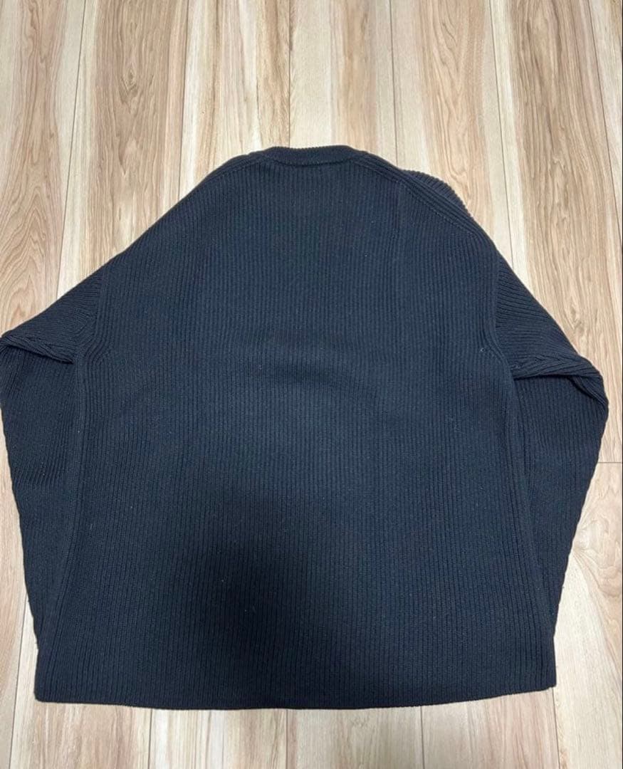 トップス Auralee SUPER FINE WOOL RIB KNIT BIG P O