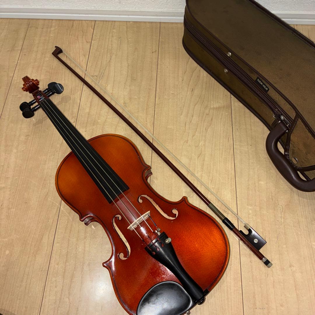 【ツヤ！美品】 SUZUKI NO.200 1/2 Anno2010バイオリン