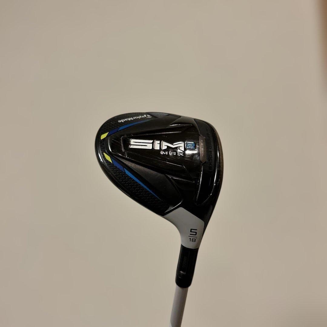 名器 TaylorMade SIM2 MAX 18度 フェアウェイウッド 5W TaylorMade