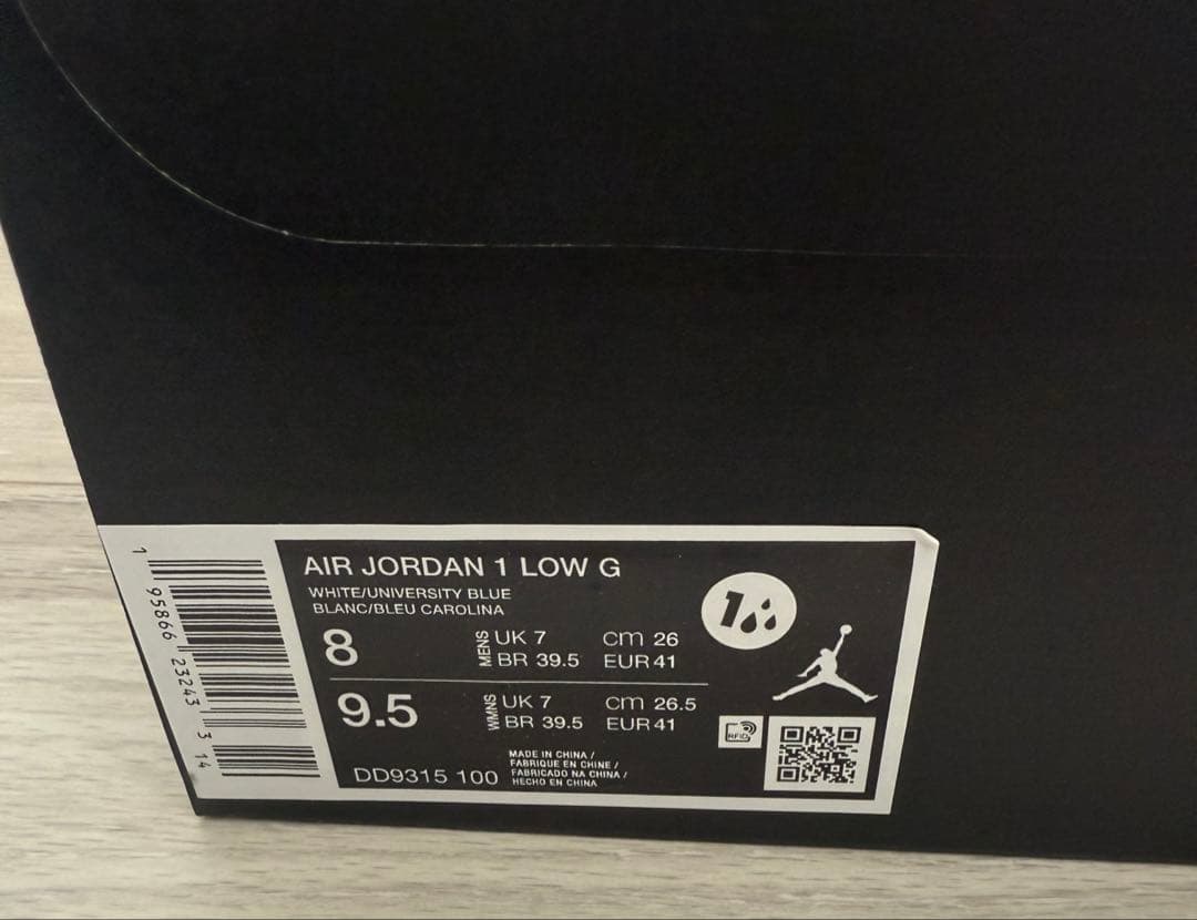 エアジョーダン1 low GOLF 26cm 新品