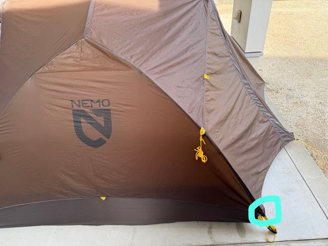 Nemo ダガー ストーム 3P キャンプテント