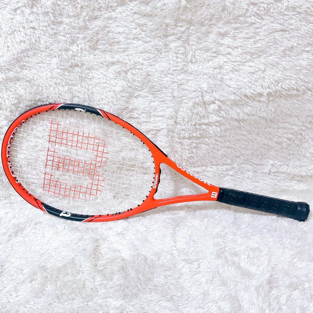極美品 Wilson ウィルソン 硬式テニスラケット FEDERER100 - メルカリ