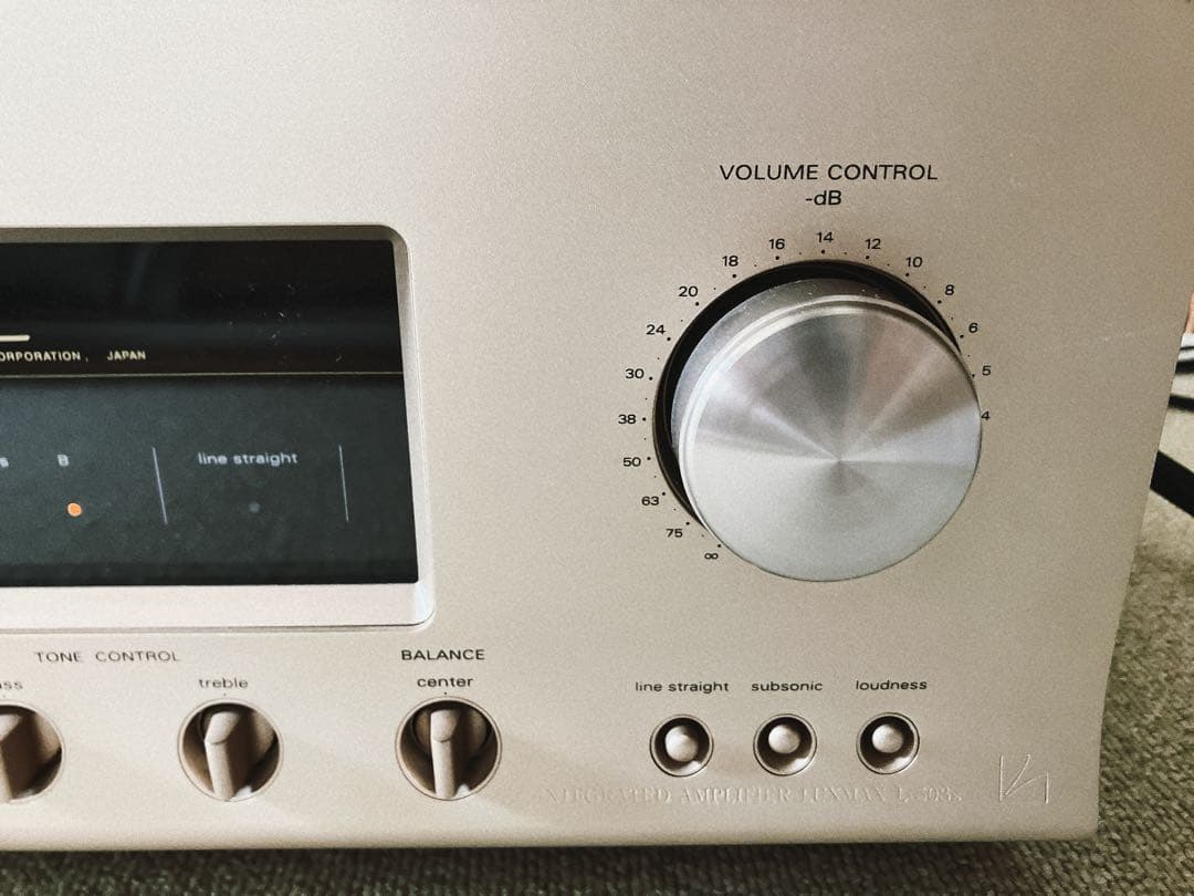 【ジャンク品】LUXMAN L-503s プリメインアンプ　中古