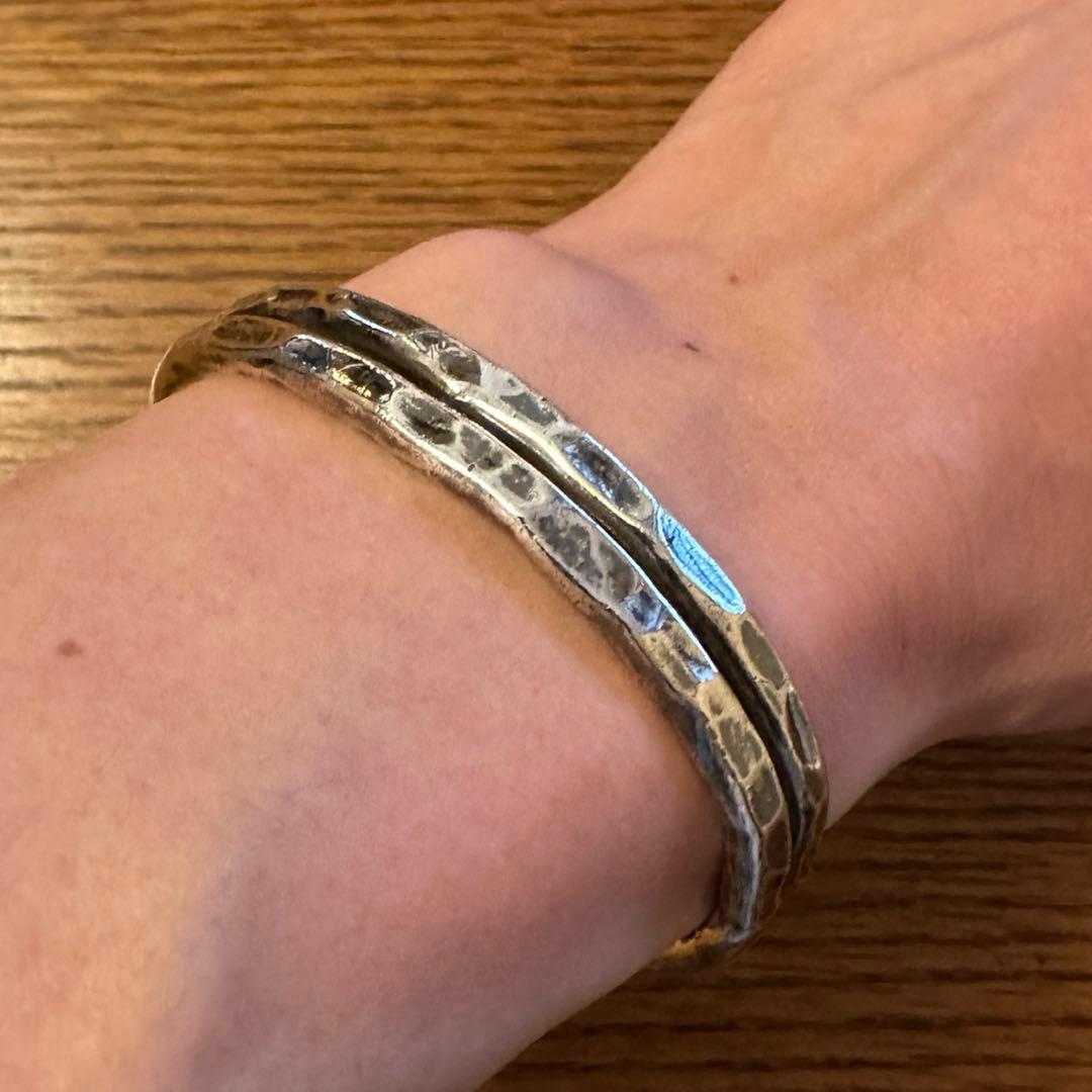 最終値下げ❗️【市松 イチマツ】シルバーバングル 初期モデル 廃番 二