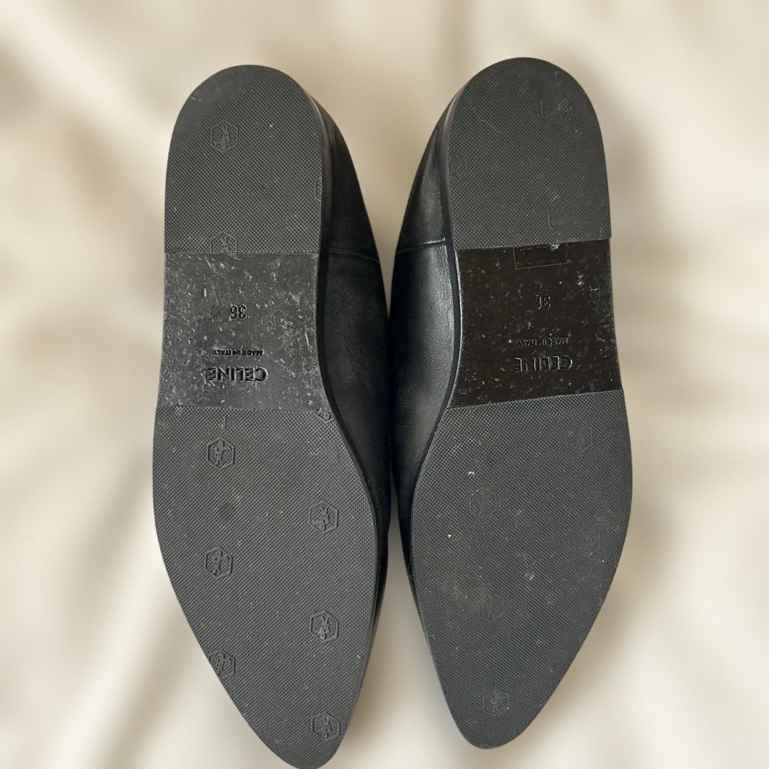 D*e様 エディスリマン　CELINE JACNO バブーシュ 36 ブラック