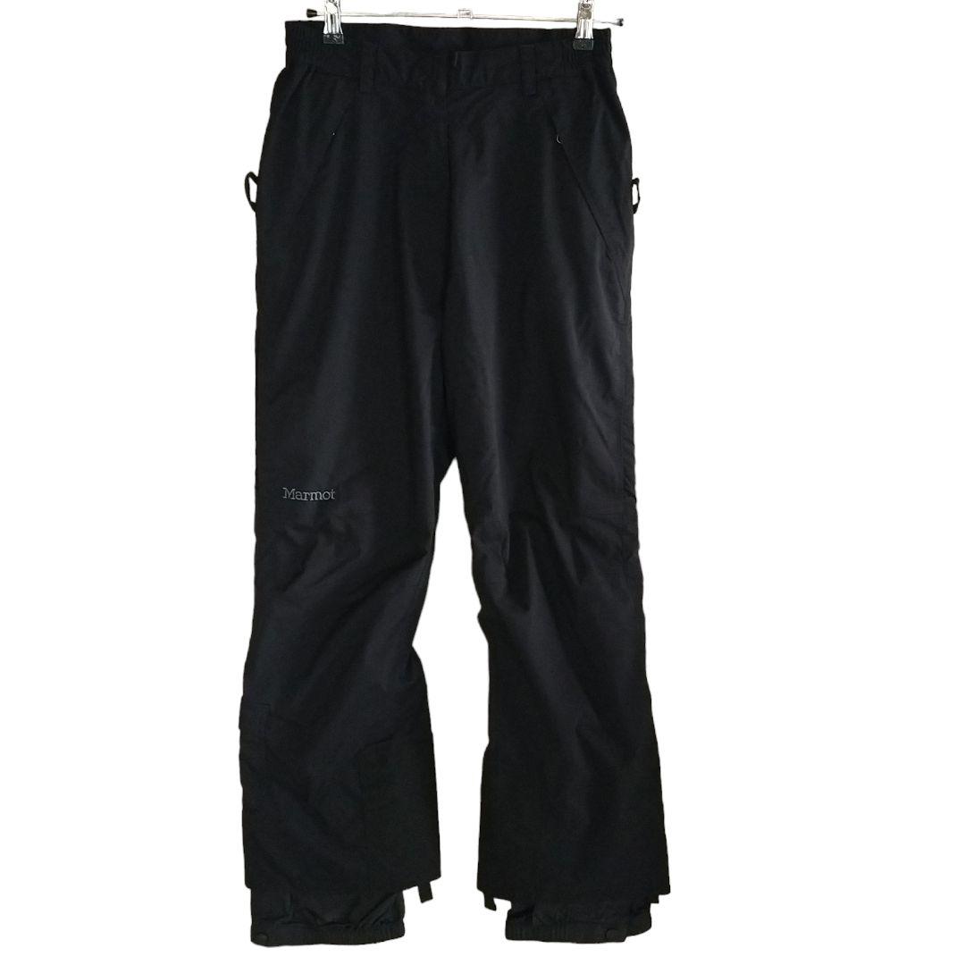 【高機能】US Marmot スキー スノーボード パンツ 黒 中綿入り