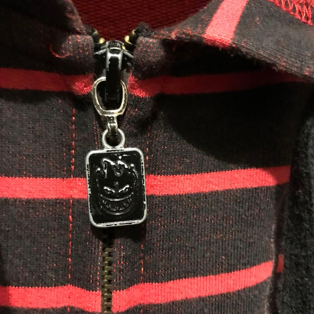 SPITFIRE フルジップ　ボーダー フーディ