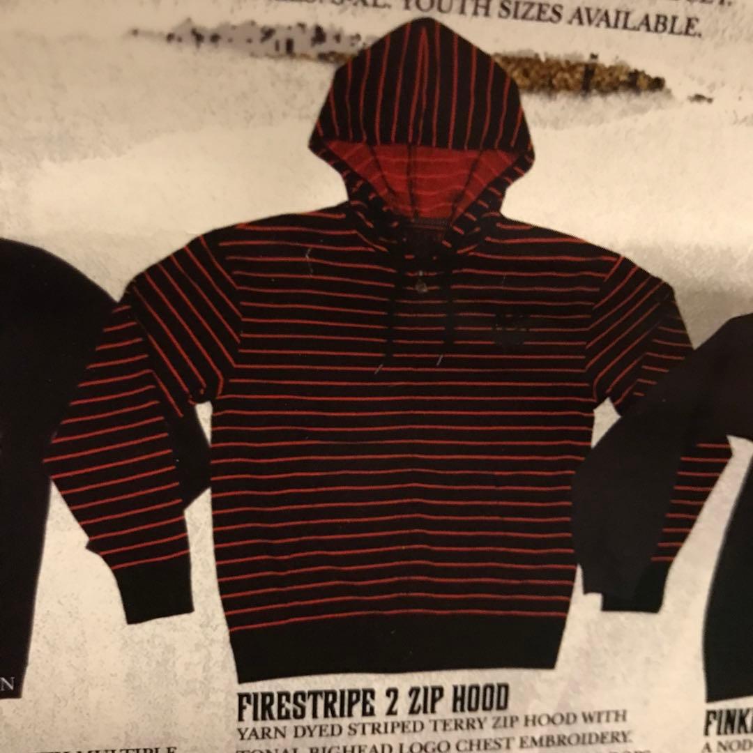 SPITFIRE フルジップ　ボーダー フーディ