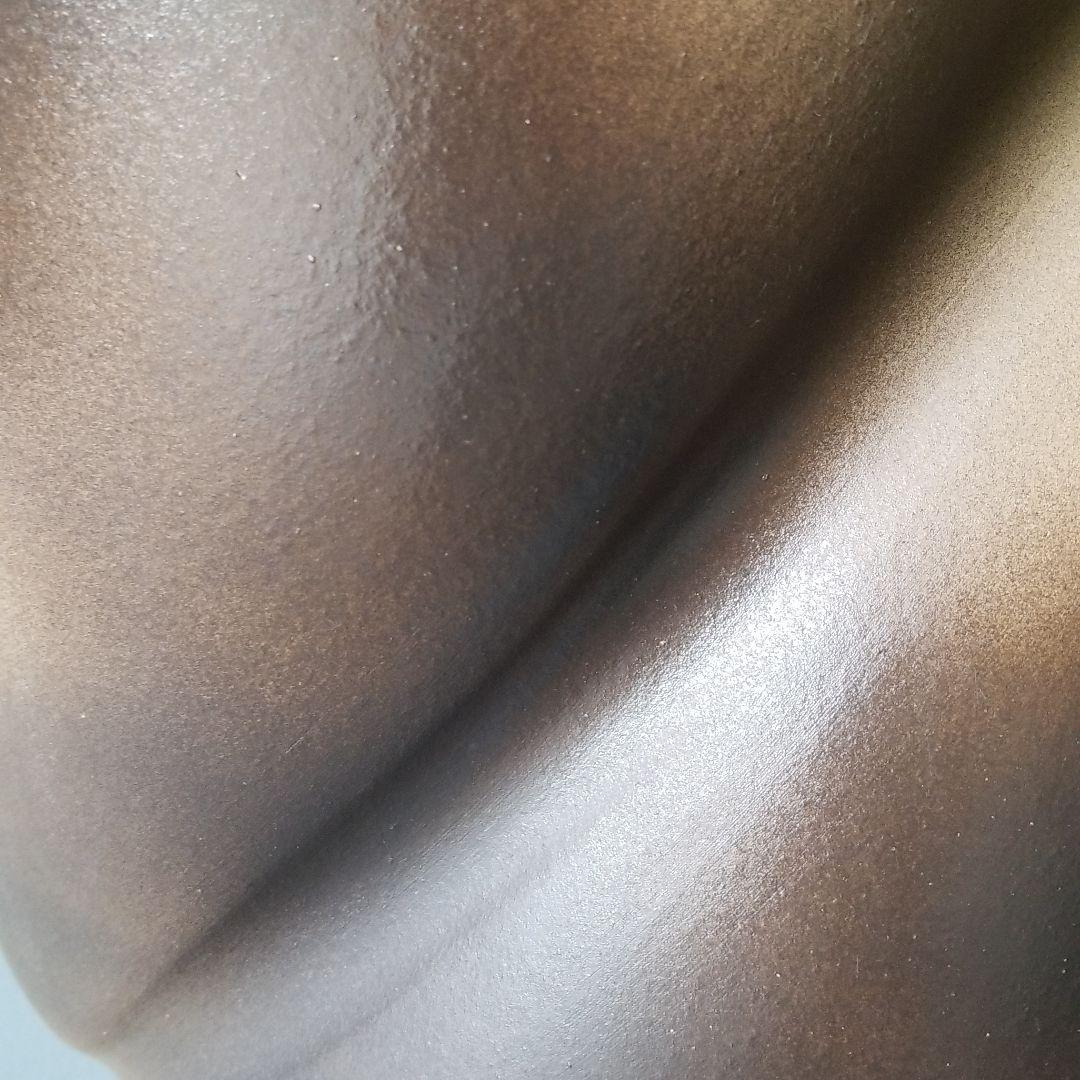 信楽焼傘立て 大容量❗特大ひねり  高さ４７cm