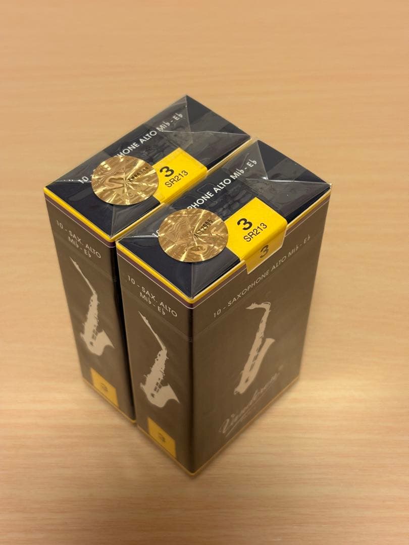 新品未開封 Vandoren アルトサックス リード 硬さ3 10枚入り 2箱