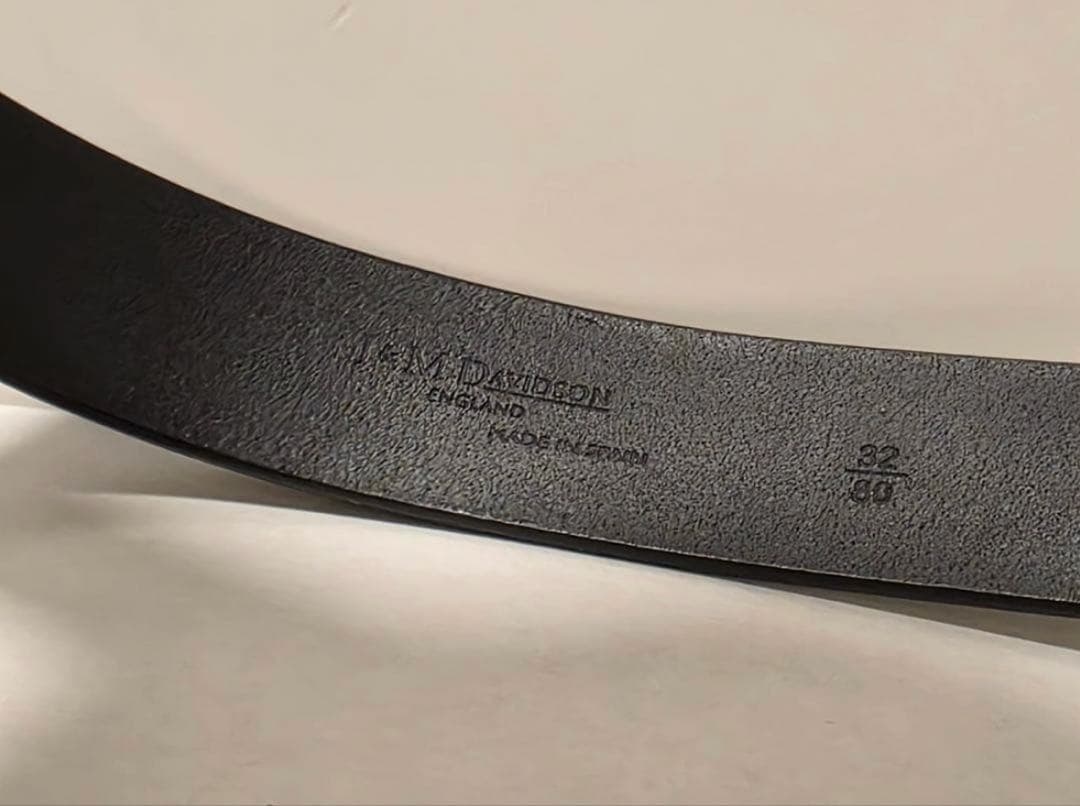 【新品未使用】 J&M DAVIDSON ベルト 32/80