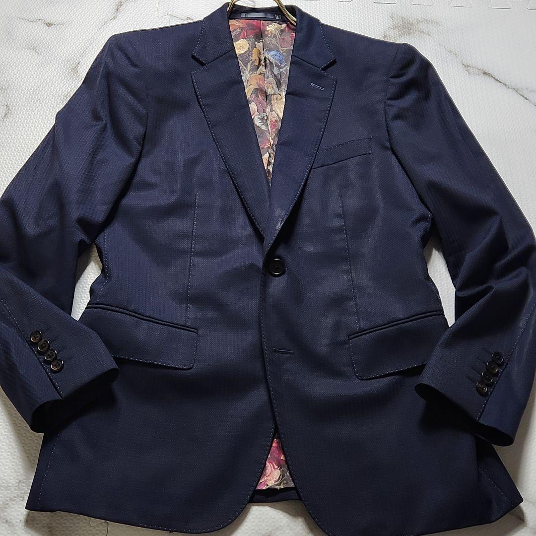 入手困難✨ポールスミス テーラードジャケット ロロピアーナ 裏地花柄