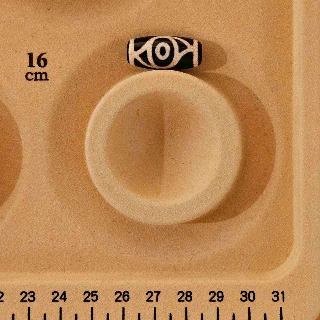 【ikeko】鳳凰眼天珠【龍紋老玉髄】