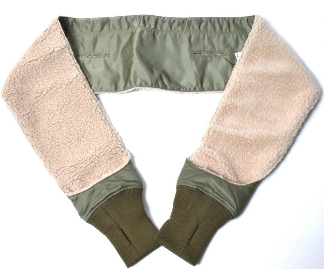 新品 SOFTHYPHEN MA-1 STOLE GLOVE マフラー オリーブ - メルカリ