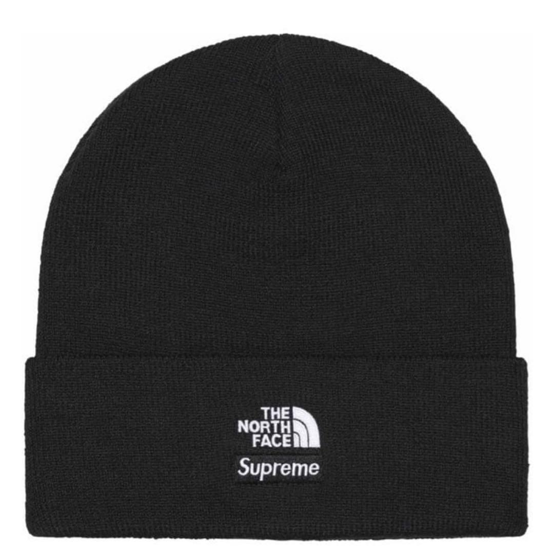 supreme the north face beanie Black ビーニー