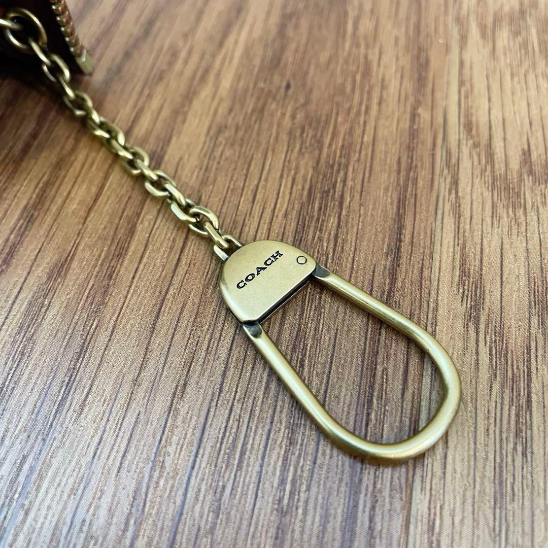 未使用品　COACH エッセンシャルLジップ キーケース シグネチャーキャンバス