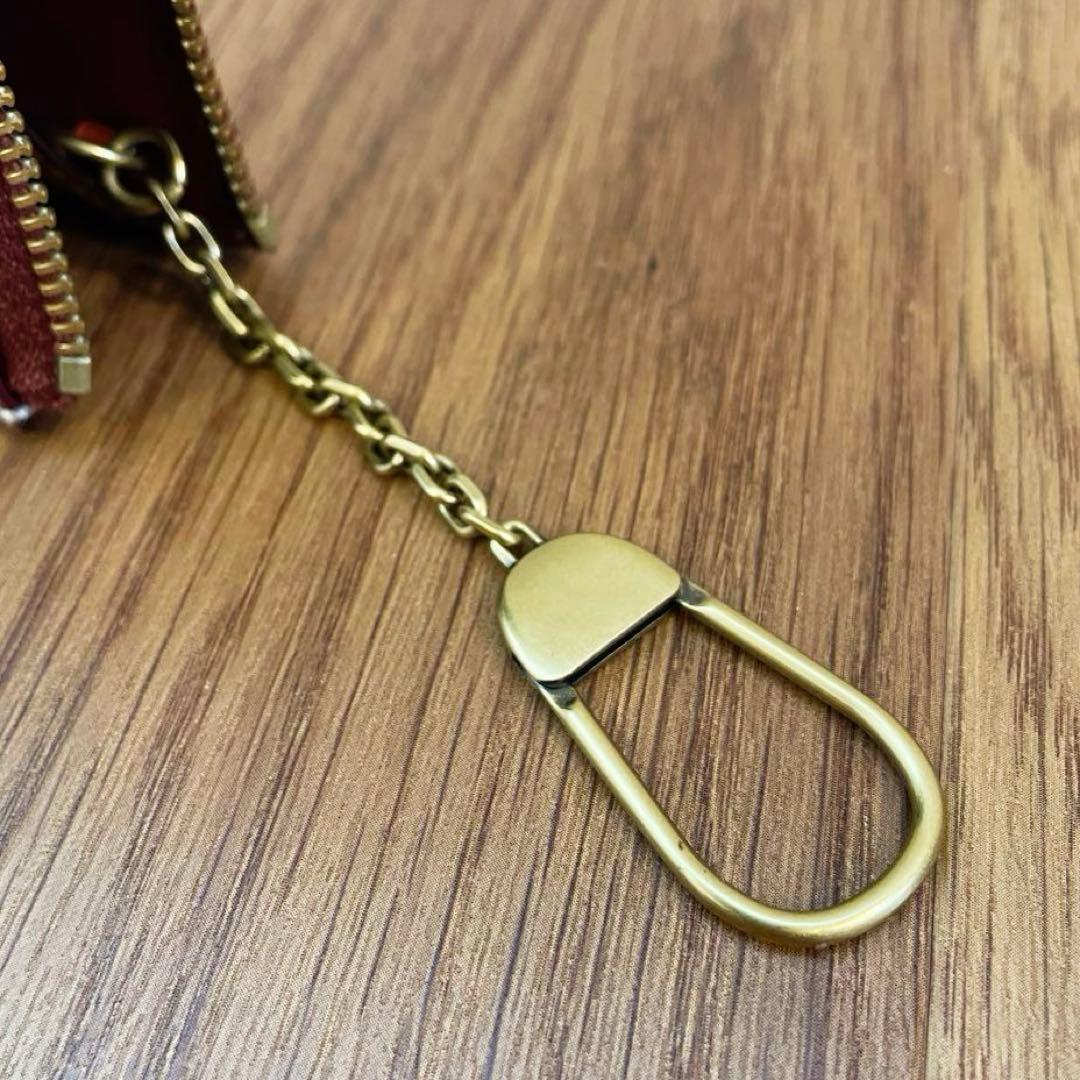未使用品　COACH エッセンシャルLジップ キーケース シグネチャーキャンバス