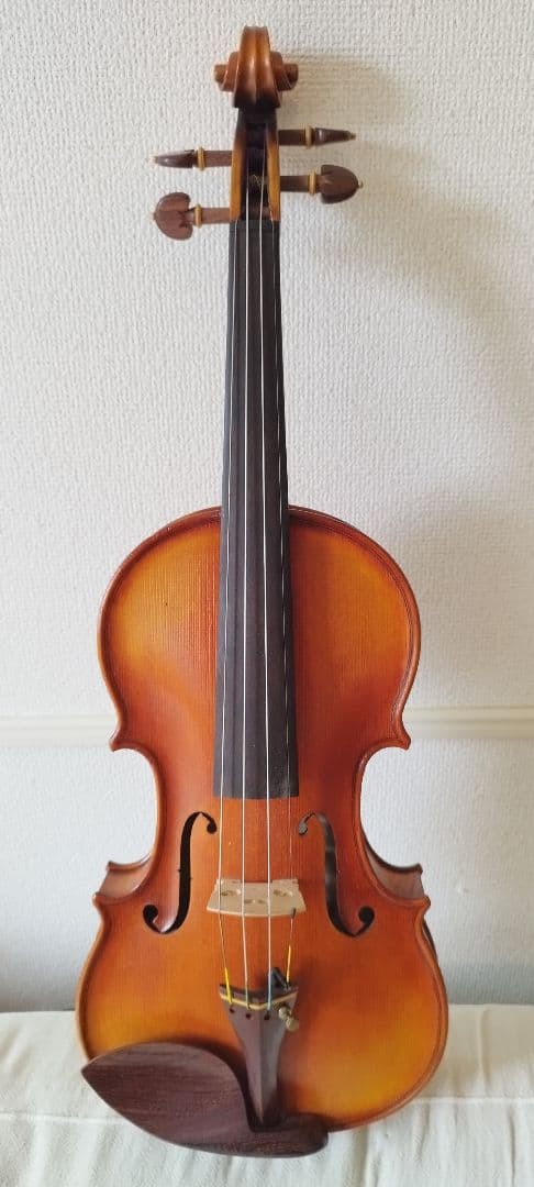 極美品】美しい虎杢 バイオリン4/4 工房製 ケース付