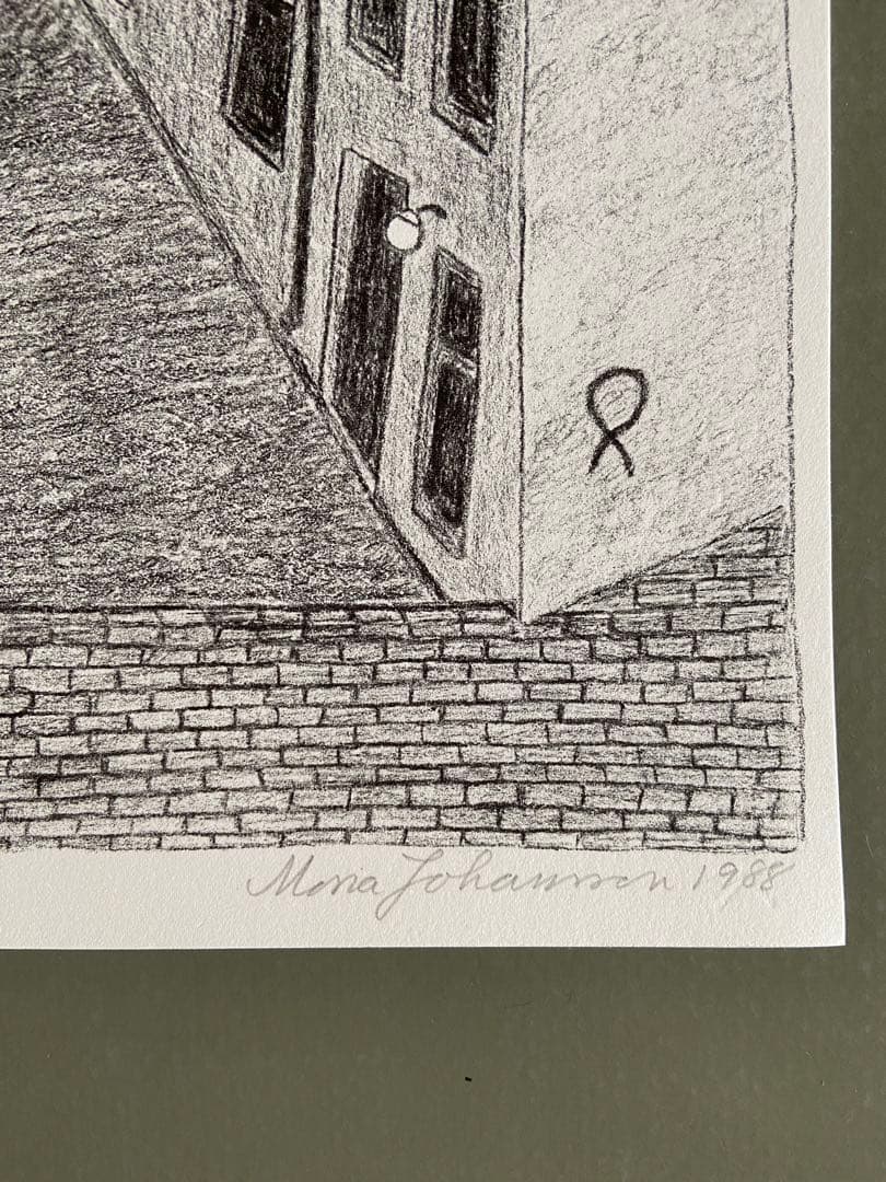 モナ・ヨハンソン Mona Johansson オリジナル リトグラフ アート