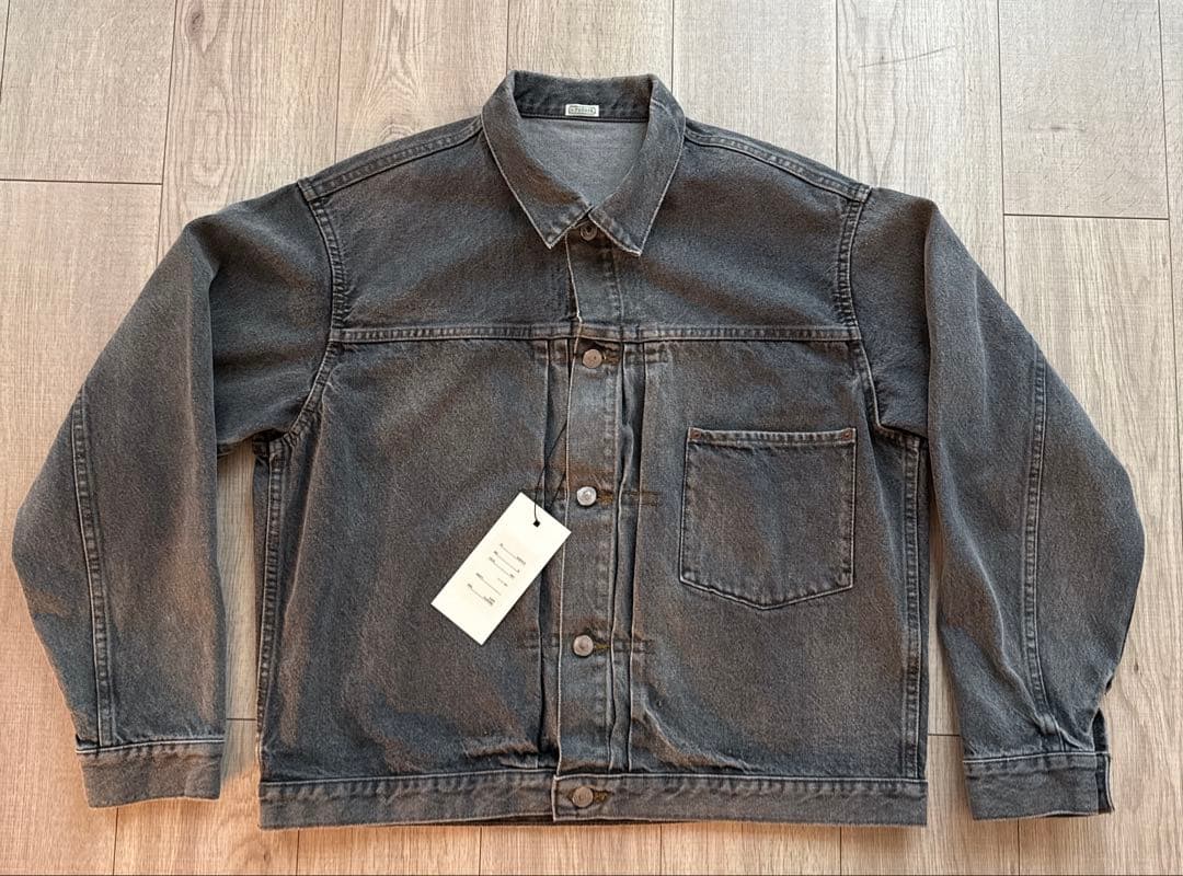 a.presse Vintage Gray Denim Jacket サイズ46