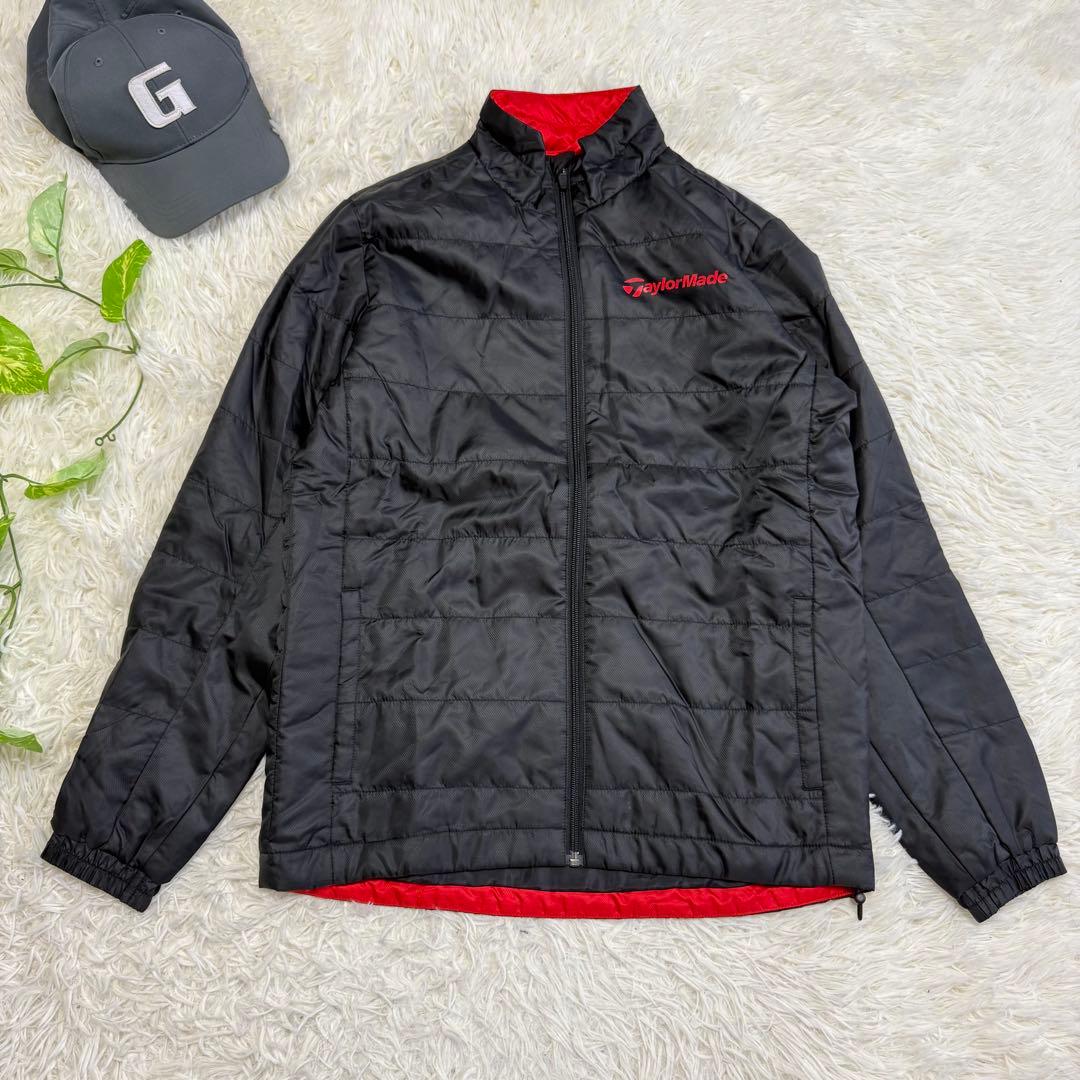 テーラーメイド】美品 中綿 セットアップ ブラック Mサイズ メンズ
