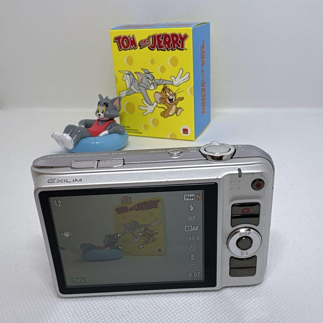 【箱付き】 CASIO EXILIM EX-H15 カシオ デジカメ シルバー