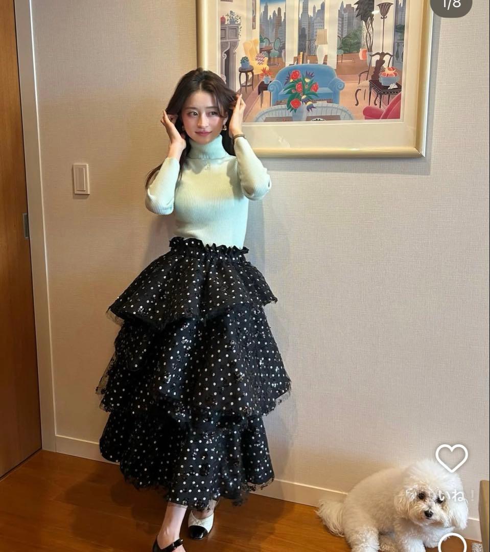 【正規品】Bibiy. MIA DOT SKIRT