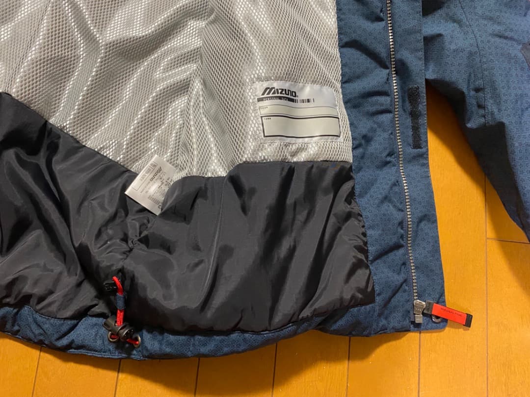 ミズノ ブレスサーモ スキーウエア 上下セット Oサイズ スバル日本代表